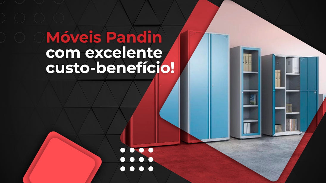 Móveis Pandn com excelente custo-benefício é na Lojas Martex.