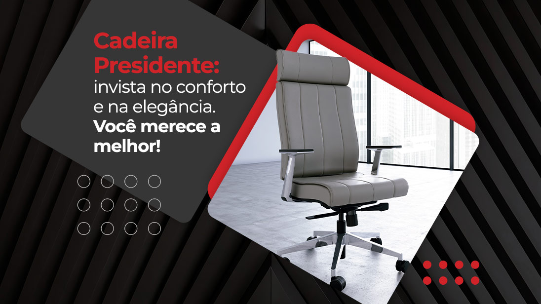 Cadeira presidente - Martex