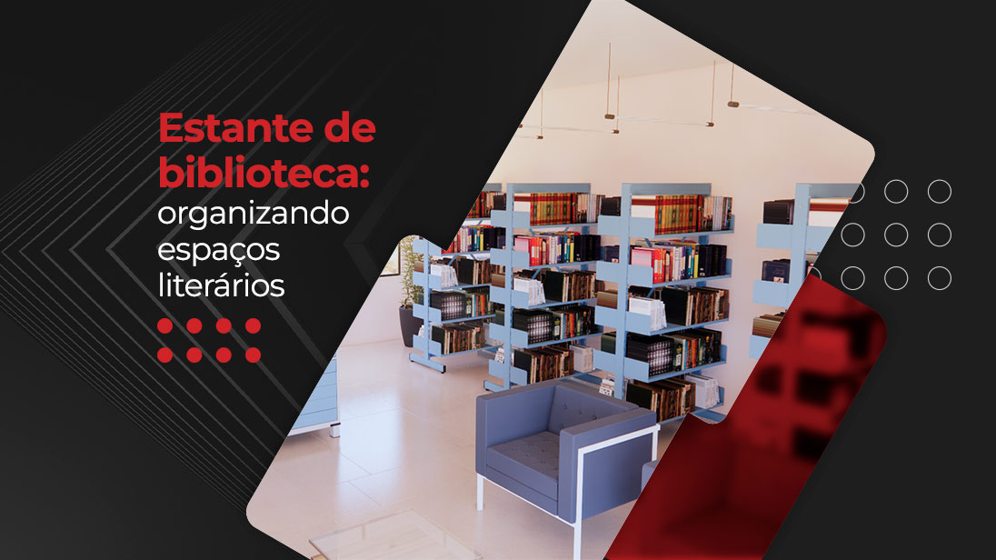 Estante para biblioteca - Lojas Martex