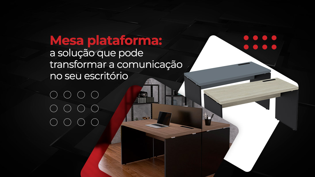 Mesa plataforma - Lojas Martex