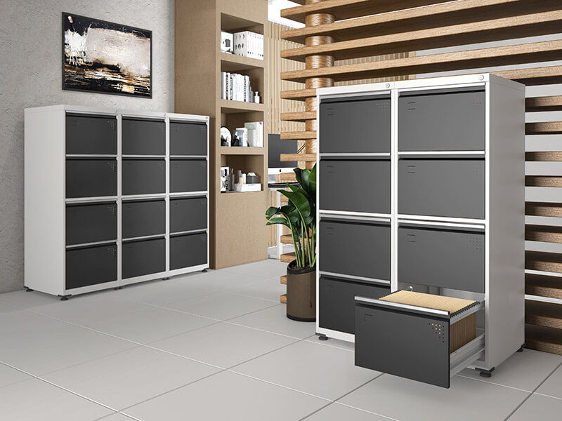 Móveis de aço: o equilíbrio perfeito entre a resistência e o design sofisticado no ambiente corporativo 3 Móveis de Aço - Lojas Martex