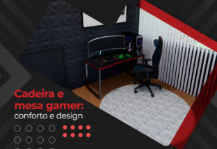 Cadeira e Mesa Gamer - Lojas Martex