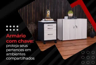 Artigo Armário com chave_ Lojas Martex Artigo armário com chave - Lojas Martex