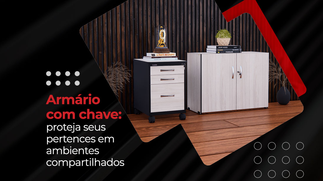 Artigo armário com chave - Lojas Martex